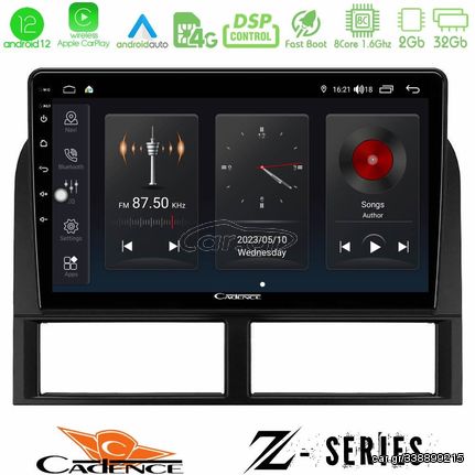 Cadence Z Series Jeep Grand Cherokee 1999-2004 8core Android12 2+32GB Navigation Multimedia Tablet 9"