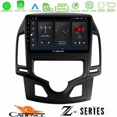 Cadence Z Series Hyundai i30 2007-2012 Auto A/C 8core Android12 2+32GB Navigation Multimedia Tablet 9"