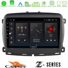 Cadence Z Series Fiat 500L 8core Android12 2+32GB Navigation Multimedia Tablet 10"