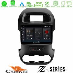 Cadence Z Series Ford Ranger 2012-2016 8core Android12 2+32GB Navigation Multimedia Tablet 9"