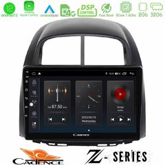 Cadence Z Series Daihatsu Sirion/Subaru Justy 8core Android12 2+32GB Navigation Multimedia Tablet 10"