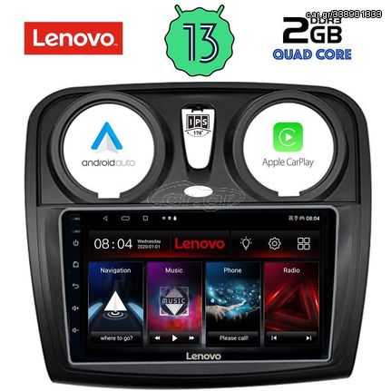 LENOVO LVD 4112_CPA (9inc) MULTIMEDIA TABLET OEM DACIA DOKKER 2012+