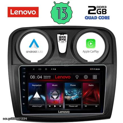 LENOVO LVD 4108_CPA (9inc) MULTIMEDIA TABLET OEM DACIA LOGAN – SANDERO mod. 2012-2019