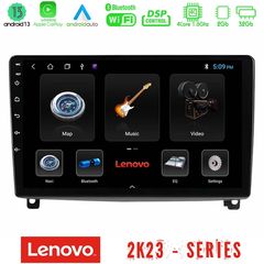 Lenovo Car Pad Peugeot 407 4core Android 13 2+32GB Navigation Multimedia Tablet 9"