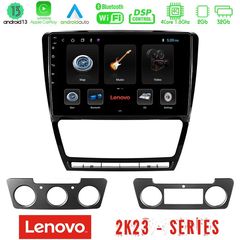 Lenovo Car Pad Skoda Octavia 5 4Core Android 13 2+32GB Navigation Multimedia Tablet 10"