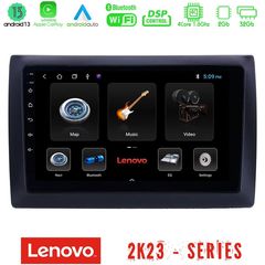 Lenovo Car Pad Fiat Stilo 4Core Android 13 2+32GB Navigation Multimedia Tablet 9"