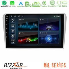 Bizzar M8 Series Toyota Avensis T25 02/2003 – 2008 8core Android13 4+32GB Navigation Multimedia Tablet 9"