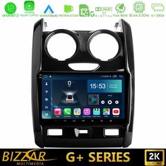 Bizzar G+ Series Dacia Duster 2014-2018 8Core Android12 6+128GB Navigation Multimedia Tablet 9"