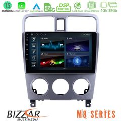 Bizzar M8 Series Subaru Forester 2003-2007 8core Android13 4+32GB Navigation Multimedia Tablet 9"