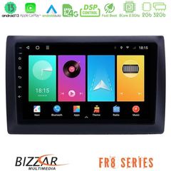 Bizzar FR8 Series Fiat Stilo 8core Android13 2+32GB Navigation Multimedia Tablet 9"