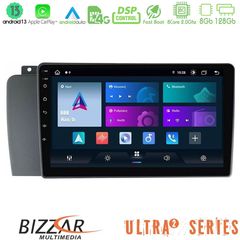 Bizzar ULTRA Series Volvo S60 2004-2009 8core Android13 8+128GB Navigation Multimedia Tablet 9"