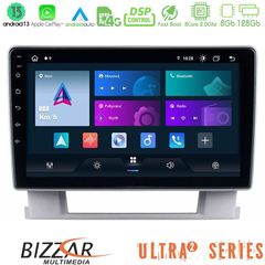 Bizzar ULTRA Series Opel Astra J 2010-2014 8core Android13 8+128GB Navigation Multimedia Tablet 9"