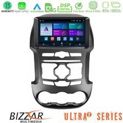 Bizzar Ultra Series Ford Ranger 2012-2016 8Core Android13 8+128GB Navigation Multimedia Tablet 9"