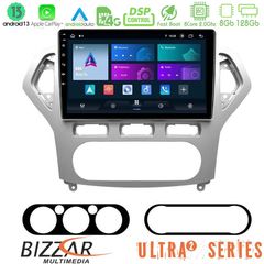 Bizzar Ultra Series Ford Mondeo 2007-2010 AUTO A/C 8core Android13 8+128GB Navigation Multimedia Tablet 9"