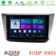 Bizzar Ultra Series Seat Altea 2004-2015 8core Android13 8+128GB Navigation Multimedia Tablet 9"