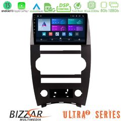 Bizzar Ultra Series Jeep Commander 2007-2008 8core Android13 8+128GB Navigation Multimedia Tablet 9"