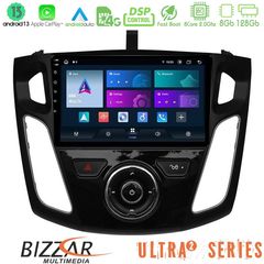 Bizzar Ultra Series Ford Focus 2012-2018 8core Android13 8+128GB Navigation Multimedia Tablet 9"