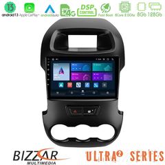 Bizzar Ultra Series Ford Ranger 2012-2016 8core Android13 8+128GB Navigation Multimedia Tablet 9"