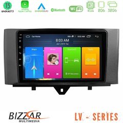 Bizzar LV Series Smart 451 Facelift 4Core Android 13 2+32GB Navigation Multimedia Tablet 9"