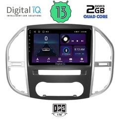 DIGITAL IQ BXB 1429_GPS (10inc) MULTIMEDIA TABLET OEM MERCEDES VITO – VIANO  (W447) mod. 2015