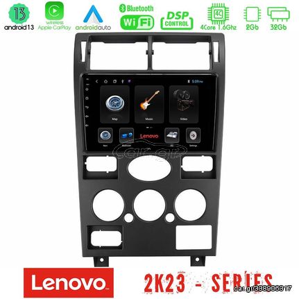 Lenovo Car Pad Ford Mondeo 2001-2004 4Core Android 13 2+32GB Navigation Multimedia Tablet 9"