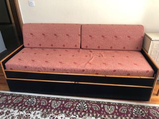 Kρεβάτι επισκέπτη - καναπές, με αποθηκευτικό χώρο