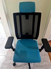 Καρέκλα / Κάθισμα Εργασίας Reflex-d Δρομέας με προσκέφαλο και επένδυση