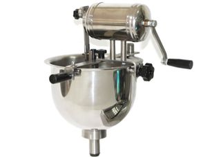 Λουκουμαδιέρα χειροκίνητη ή ηλεκτρική, με μονό έμβολο, δοχείο inox 7λτ, 1024k Interzag