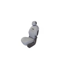 ΗΜΙΚΑΛΥΜΜΑΤΑ ΚΑΘΙΣΜΑΤΩΝ BUCKET RECARO ΓΚΡΙ ΑΝΟΙΧΤΟ ΜΕ ΥΠΟΔΟΧΗ ΠΡΟΣΚΕΦΑΛΟΥ ΜΕ VELCRO & ΠΡΟΣΚΕΦΑΛΑ (2 ΤΕΜ.)