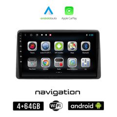 NISSAN NAVARA D22 (1998-2004) Android οθόνη αυτοκίνητου 4GB + 64GB με GPS WI-FI (ηχοσύστημα αφής 10" ιντσών OEM Android Auto Apple Carplay Youtube Playstore MP3 USB Radio Bluetooth Mirrorlink εργοστασ