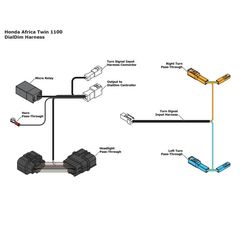 Denali Daildim Kit D3 Headlight Honda Crf1100 L Africa Twin 20-23