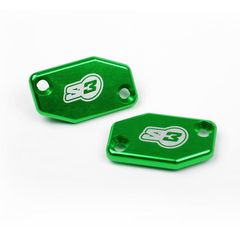 S3 Clutch Master-Cylinder Cover Green Braktec