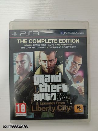 Grand Theft Auto IV The Complete Edition PS3 Πλήρες