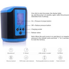 Passion Pump Men Led electric penis pump-thumb-7