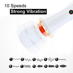 Stimulator Massager Super Powerful USB Black 10 Function-thumb-5