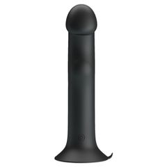 Pretty Love Murray Pulsating & Vibrating Dildo - Black-thumb-1