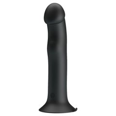 Pretty Love Murray Pulsating & Vibrating Dildo - Black-thumb-2