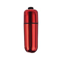 Bullet Vibrator Ava, 10 Moduri Vibratii, ABS, Rosu Metalizat, 5.