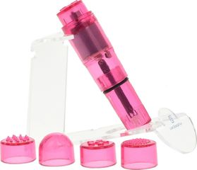 Vibrator 4 Head Pink JGF Toys-thumb-3