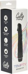 Vibrator Realist Tempty Multispeed Black 22 Cm Guilty Toys-thumb-4
