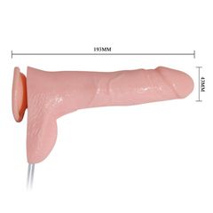 Vibrator Realist Multispeed Squirting 19.3 Cm-thumb-3