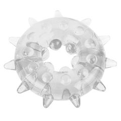 Super Spikes Transparent Guilty Toys Elastic Penis Ring