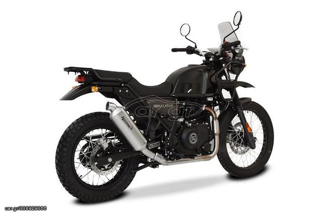 HP CORSE Εξάτμιση Τελικό SP-1 SHORT SATIN S.STEEL  ROYAL ENFIELD HIMALAYAN 400 2021 - 2023 RACING VERSION