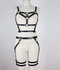 Wiched Eco Leather OS Harness Set-thumb-3