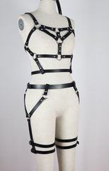 Wiched Eco Leather OS Harness Set-thumb-4