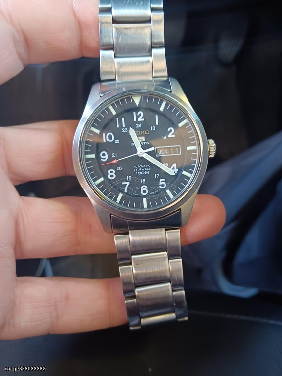 Car.gr Seiko 5 sports automatic 23 jewels