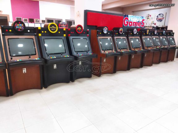 Arcade Retro Jr Pac man Arcade/cabin. games machines ηλεκτρονικά κλασικά παιχνίδια venos games