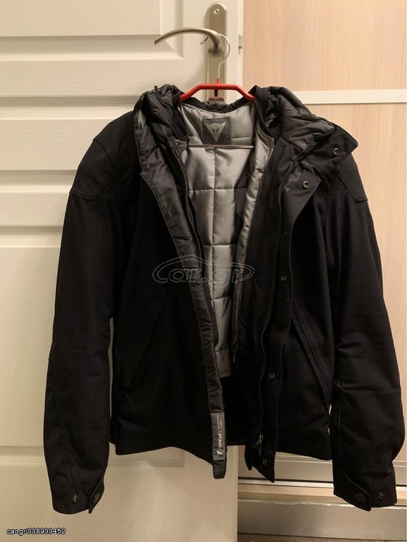 Dainese D-dry jacket, size 46 (softshell back armor protection)