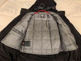 Dainese D-dry jacket, size 46 (softshell back armor protection)-thumb-3