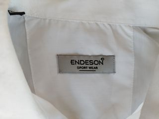 Πουκάμισο ENDESON Νο Μ λευκό-thumb-3